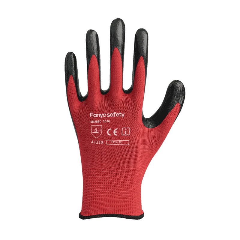 Lớp lót polyester 13G với lớp phủ nitrile