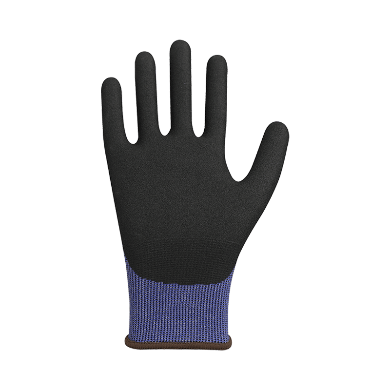 Lớp lót sợi thép/HPPE 21G với lớp phủ nitrile cát