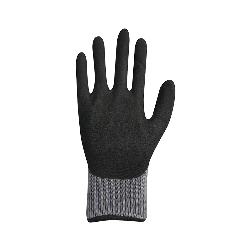 Lớp lót nylon/Spandex 15G với lớp phủ nitrile cát